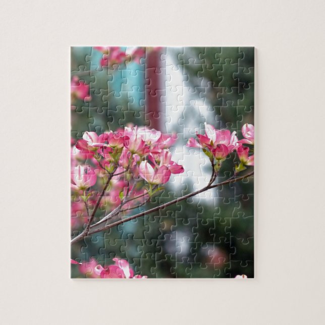 Pink Dogwood Jigsaw Puzzle (Vertical)