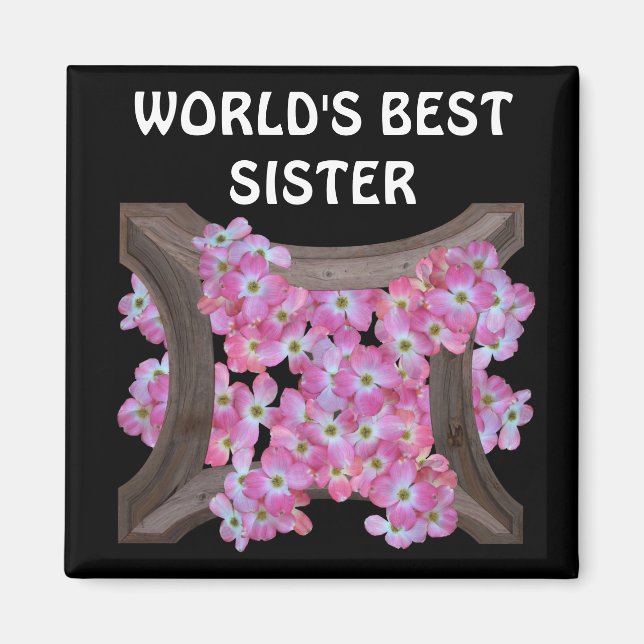 PINK DOGWOOD-MAGNET MAGNET (Front)