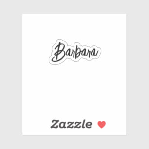 Pink Doll Custom Name Waterproof Sticker y2k Cus