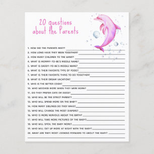 Pink dolphin - Questions about the parents