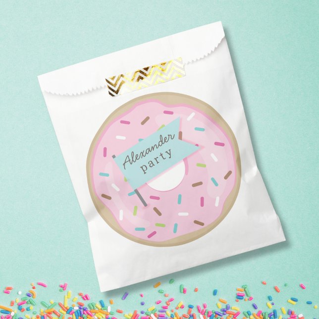 PINK DONUT FAVOUR BAG (Creator Uploaded)