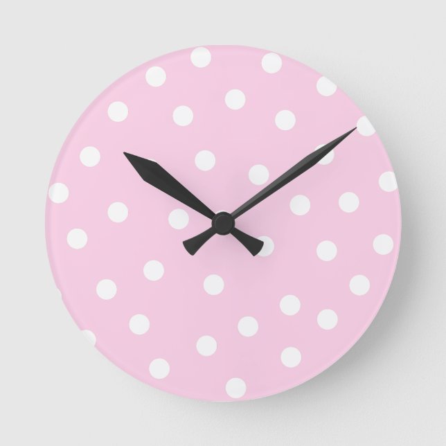Pink Dots Clock (Front)