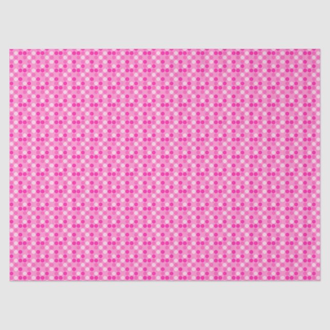 Pink Dots Tissue Paper (Front)