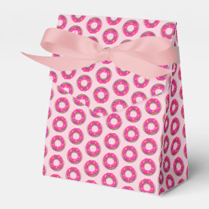 Pink Doughnut Party Favour Box