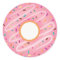 Pink Doughnut with Rainbow Sprinkles