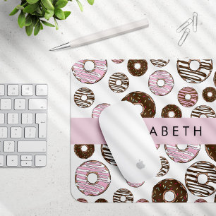 Pink Doughnuts, Brown Doughnuts, Sprinkles, Your N Mouse Pad