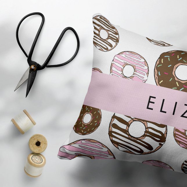 Pink Doughnuts, Brown Doughnuts, Sprinkles, Your N Pillowcase (Creator Uploaded)