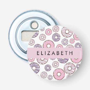 Pink Doughnuts, Purple Doughnuts, Sprinkles, Your Bottle Opener