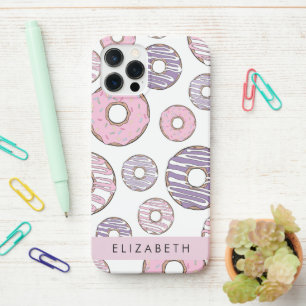 Pink Doughnuts, Purple Doughnuts, Sprinkles, Your iPhone 12 Pro Case