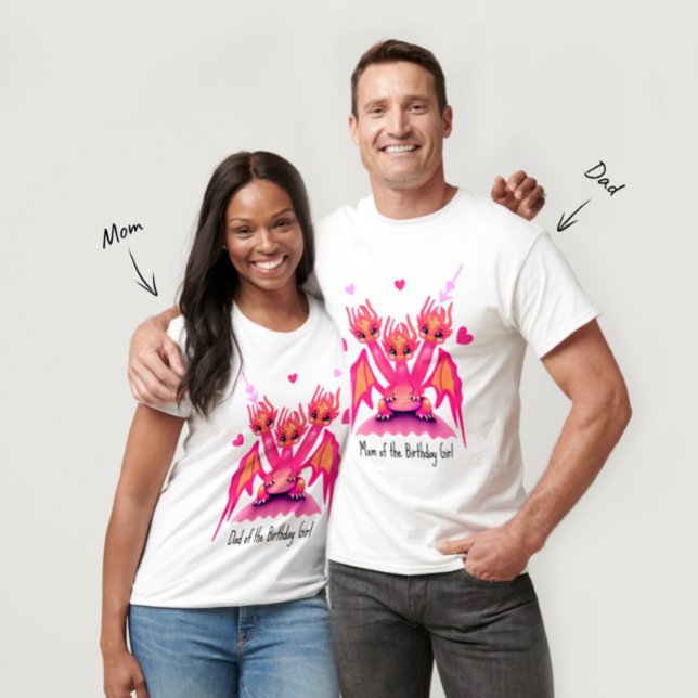 Pink dragons T-Shirt (Creator Uploaded)