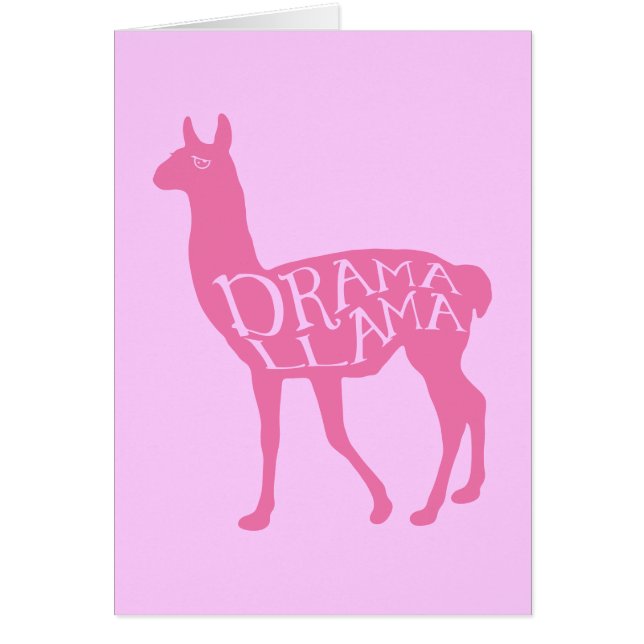 Pink Drama Llama (Front)