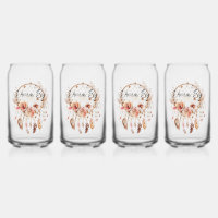 Pink Dream Catcher Boho Floral