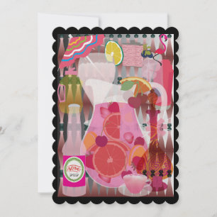 Pink Drinks Card