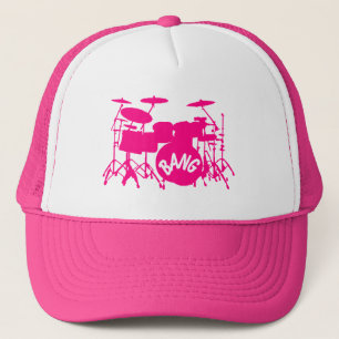 Pink Drum Hat