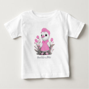 Pink Duck Baby T-Shirt