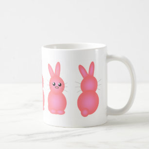 Pink Easter Bunnies Coffee Mug