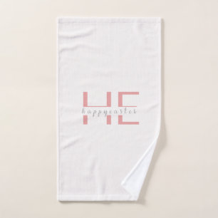 Pink Easter Hand Towel