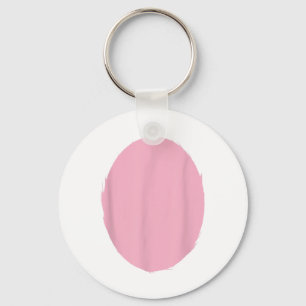 Pink Easter Rabbit Belly Costume Shirt Easter Bunn Key Ring