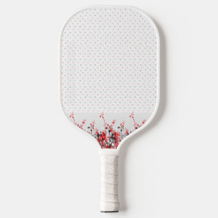 Pink Edgeless Graphite Pro Pickleball Set+Net Paddle