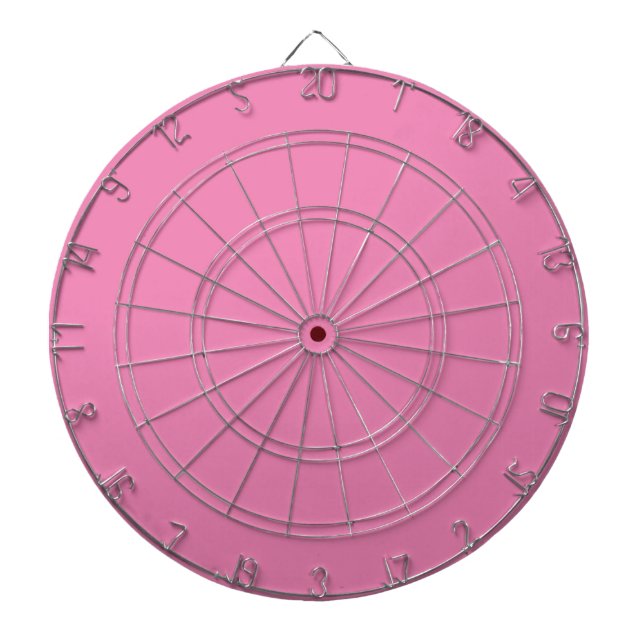 Pink #EF8484, Cadillac Pink Dartboard (Front)