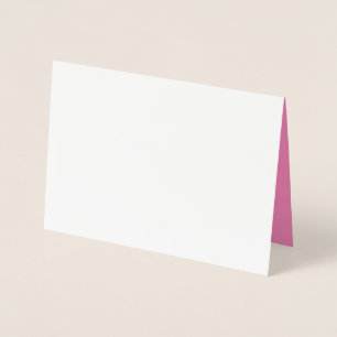 Pink #EF8484, Cadillac Pink Foil Card