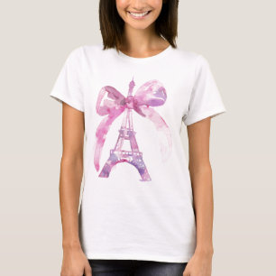 Pink Eiffel Tour T-Shirt