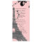 pink eiffel tower vintage paris wedding programs