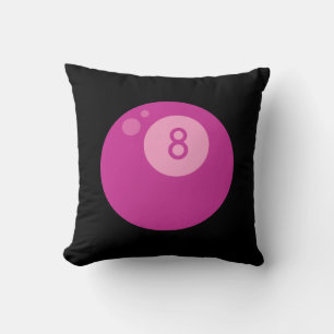 Pink Eightball Cushion