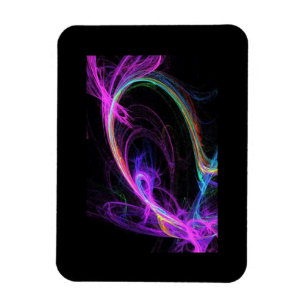 Pink Electric Fractal Magnet