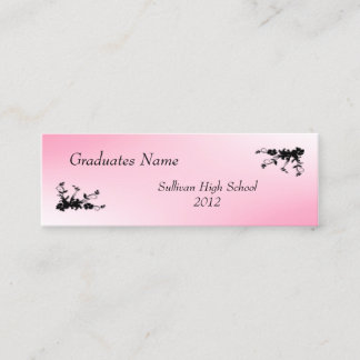 Pink Elegant Profile Card
