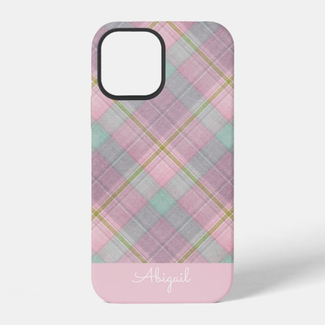 Pink Elegant Script Case-Mate iPhone Ca Case (Back)