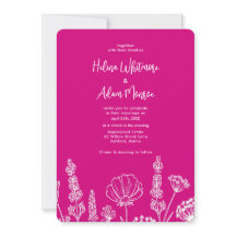 Pink | Elegant Wildflowers Wekdding