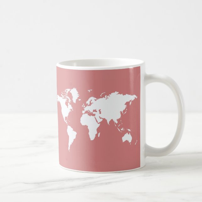 Pink Elegant World Coffee Mug (Right)