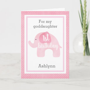 To My Goddaughter Cards Zazzle Au