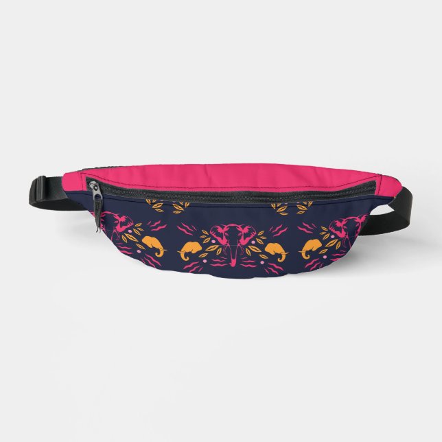 Pink Elephant Bum Bags (Front)