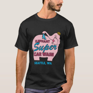 Pink Elephant Car Wash Classic T-Shirt