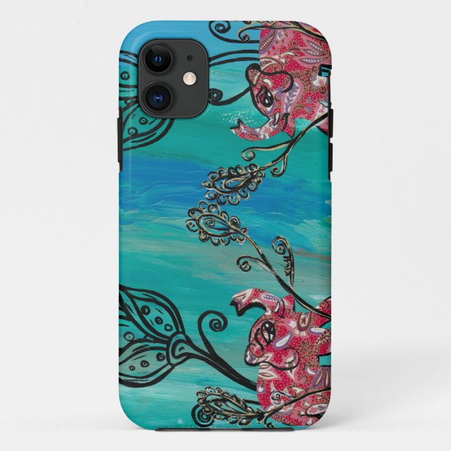 Pink Elephant Case-Mate ID iPhone 5 Case (Back)