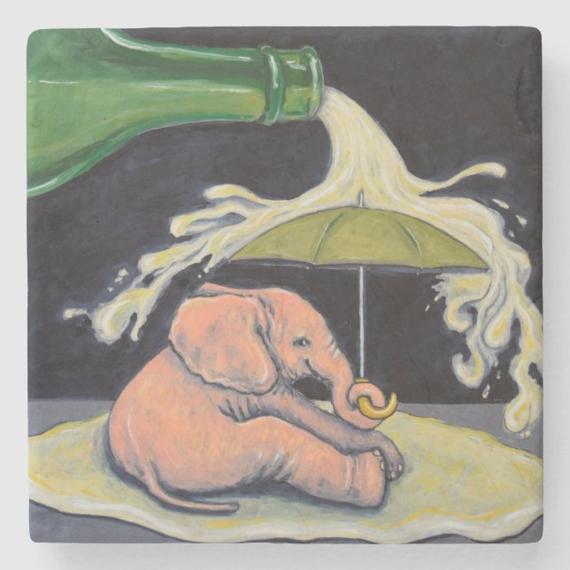 Pink Elephant coaster (Front)