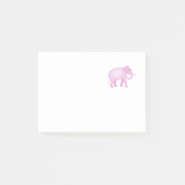 Pink Elephant Post-it Notes (Front)