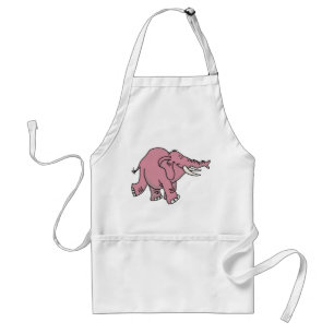 Pink Elephant Standard Apron