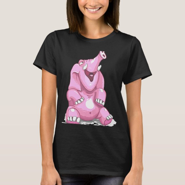 Pink Elephant T-Shirt (Front)