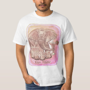 Pink Elephant  t-shirt