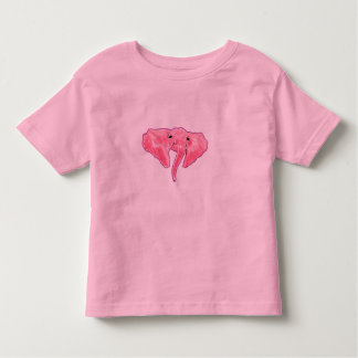 Pink Elephant Toddler T-Shirt