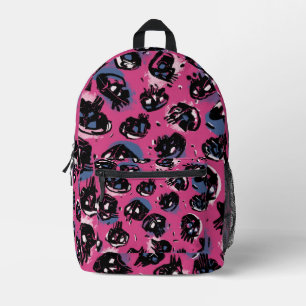 Pink emo scull Accessories Bags Wallets Backpacks