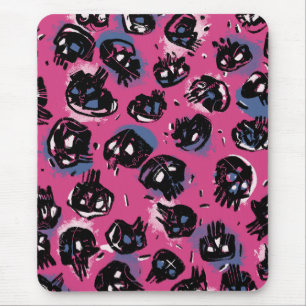pink emo scull Electronics  Computer & Laptop  Mouse Pad