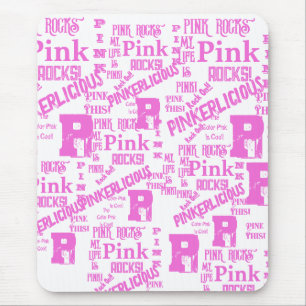 PINK EVERYTHING  MOUSE PAD
