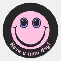 Pink Face Have a nice day