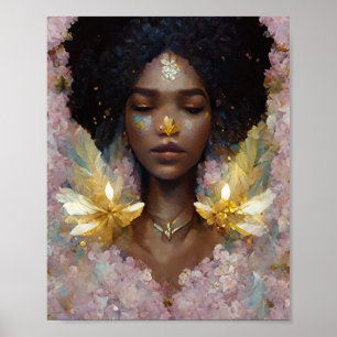 Pink Fae 4 Fantasy Art Poster