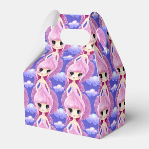 Pink Fairies Dream Land Pattern Favour Box