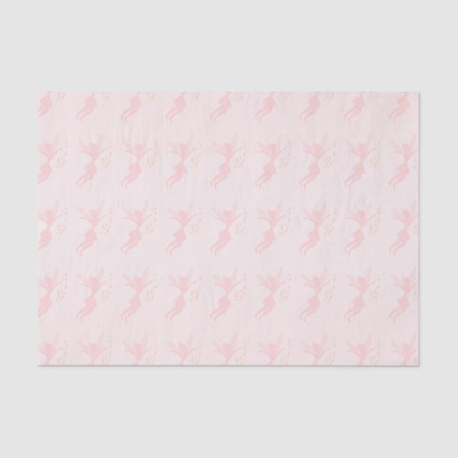 Pink Fairies Pink Tissue Paper (Front)